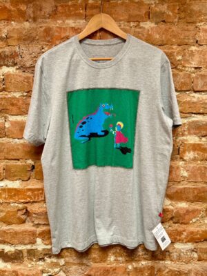 CAMISETA PLACA O DRAGÃO E A FLOR