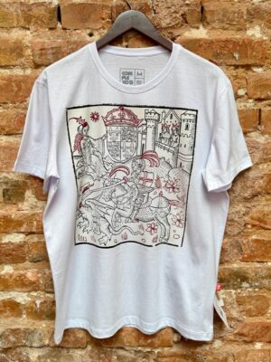 CAMISETA SÃO JORGE MEDIEVAL