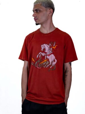 CAMISETA SÃO JORGE 25 ESTONADA