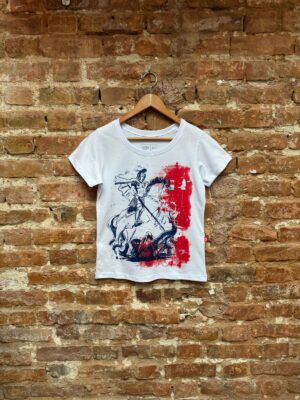 BABYLOOK SÃO JORGE MANCHA VERMELHA