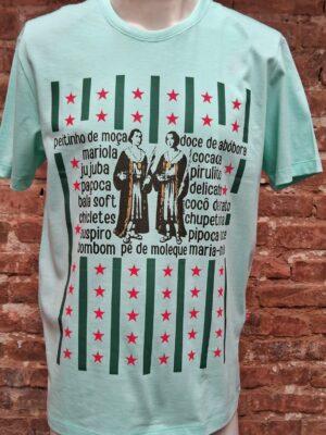 CAMISETA NOMES DOCES (saquinho - Cosme e Damião)