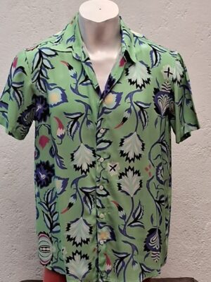 CAMISA RABISCOS FOLHAS