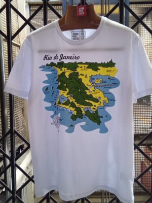 CAMISETA  MAPA RIO