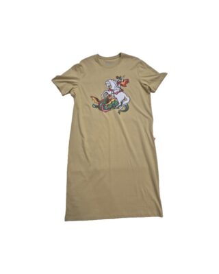 CAMISETA ALONGADA SÃO JORGE ( Com fendas laterais)