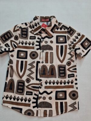 CAMISA INFANTIL TRIBAL GEOMETRICO
