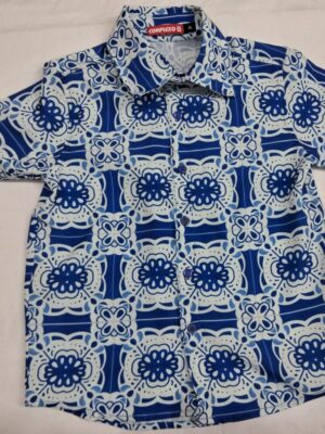 CAMISA INFANTIL AZULEJO