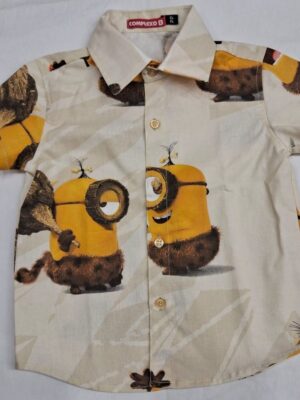 CAMISA INFANTIL MINIONS