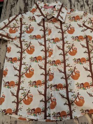 CAMISA INFANTIL PREGUIÇA