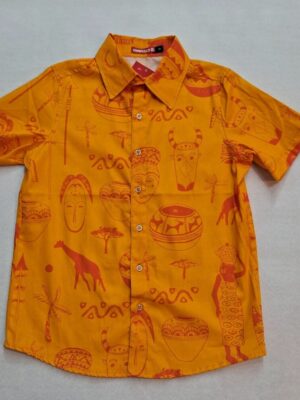 CAMISA INFANTIL CULTURA AFRICANA